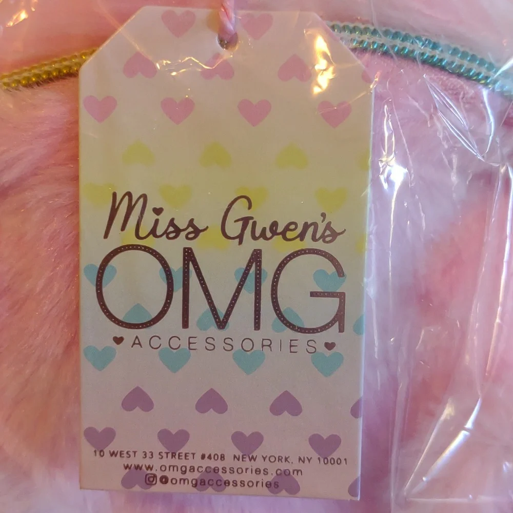 😊MISS GWEN OMG! ACCESSORIES kiki Bunny Bubblegum Backpack